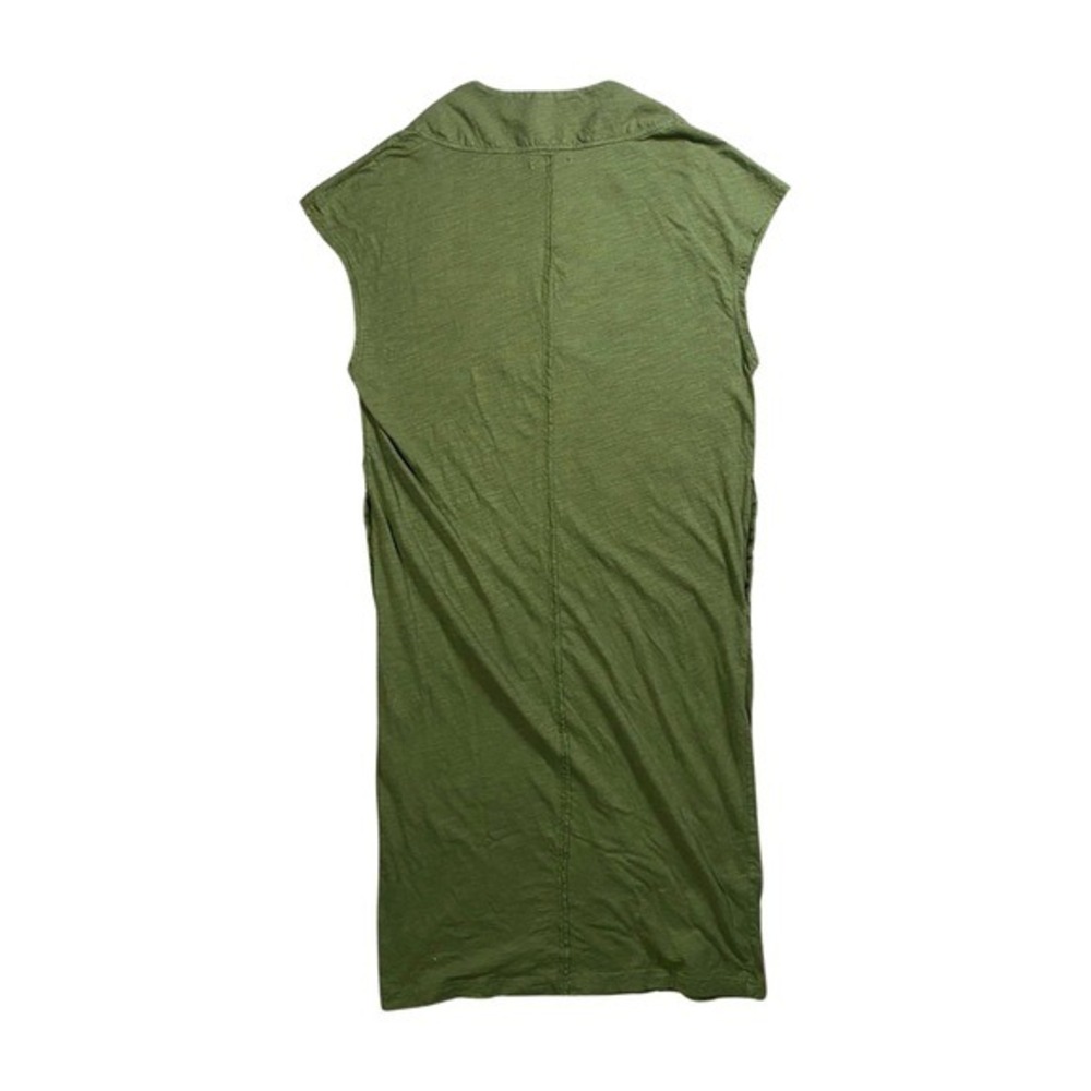 Stitchdrop Olive Lagenlook Pocket Midi Dress M - Picture 10 of 11